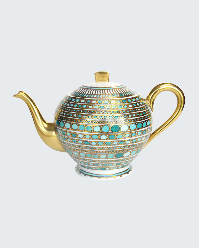 Syracuse Turquoise Coffee Pot